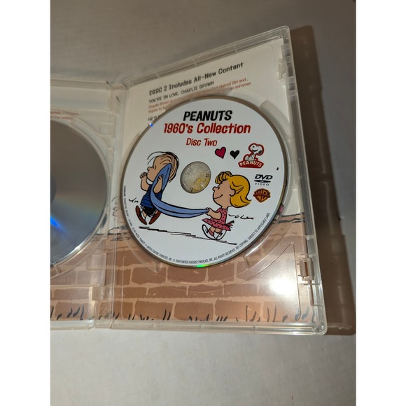 Peanuts 1960s Collection DVD, 2009 2-Disc Set Like New Charlie Brown TV Specials - Picture 6 of 11